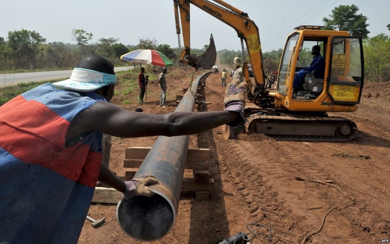 An Ivory Coast energy pipeline Contributed photo