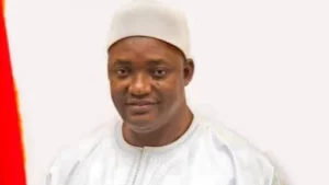 H.E. Adama Barrow President at State House Banjul the Gambia Facebook Website